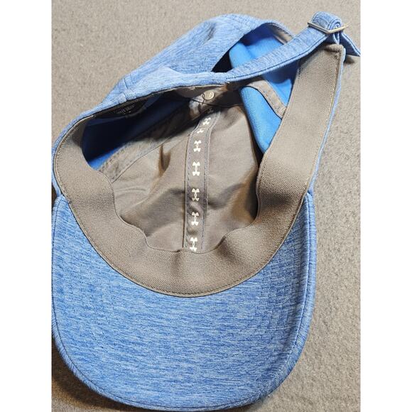 Under Armor Hat Womens Blue One Size Fits All Strap Back Baseball Cap Casual - Picture 6 of 7